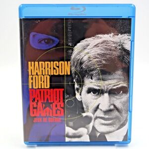 Patriot Games Blu-ray 1992 Harrison Ford Paramount Pictures Movie Region A